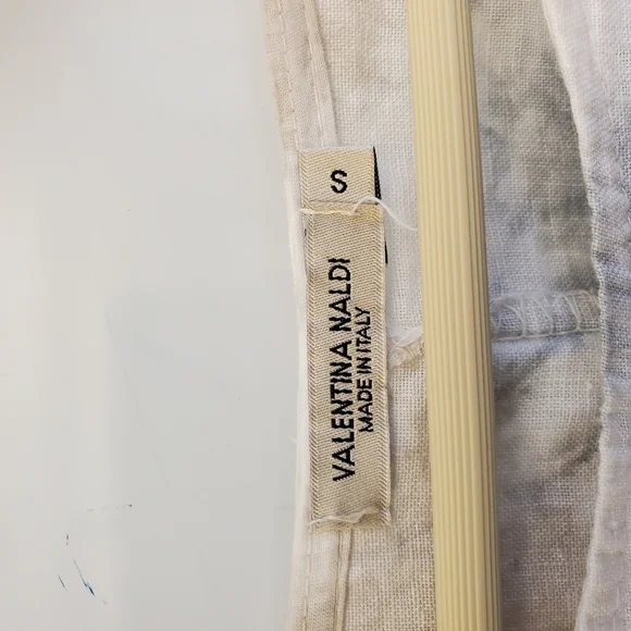 Valentina Relaxed Blue and Tan Tie-Dye Tee Size S - Picture 6 of 6